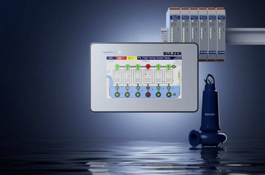 Sulzer launches next generation controller for optimized performance of wastewater pumping stations